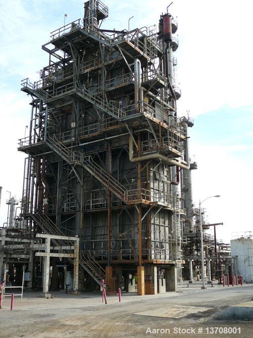 Used Hydrogen Gas Generating Plant 18.5 MMSCFD. Designed by Fluor, built 1982, furnace designed by Foster Wheeler. The plant produces 18.5 MMSCFD of 96-mol percent hydrogen at 245 psig. Carbon dioxid...