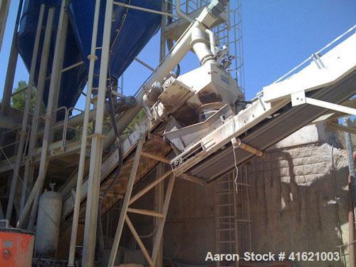 Used Frumecar CP 3002 Semi-Mobile Wet Concrete Batching Plant. Capacity 3180 cubic feet/hour (90 m3/h). Plant consists of (1) set of 4 hoppers, total capacity 1413 cubic feet (40 m3) with 2 electric ...