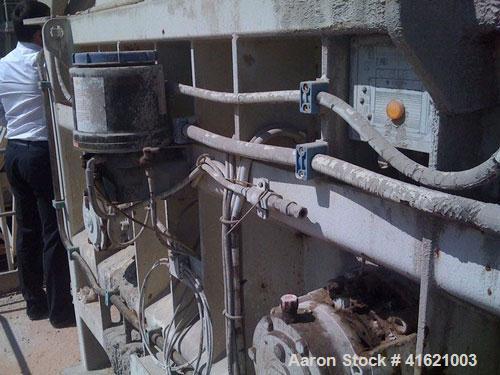 Used Frumecar CP 3002 Semi-Mobile Wet Concrete Batching Plant. Capacity 3180 cubic feet/hour (90 m3/h). Plant consists of (1) set of 4 hoppers, total capacity 1413 cubic feet (40 m3) with 2 electric ...