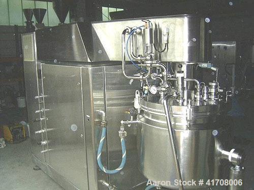 Unused-Fryma Frymix VME 120/C Cream Processing Plant, stainless steel. 13.2 - 31.7 gallons (50 - 120 liters) working capacit...