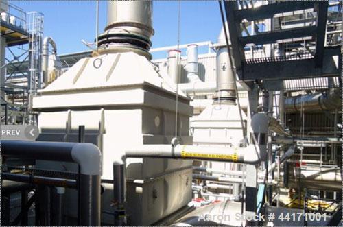 Used-Gulf Coast Environmental Regenerative Thermal Oxidizer, Model 125-95-RTO.  Process stream volume 10,420 SCFM @ 210 deg ...