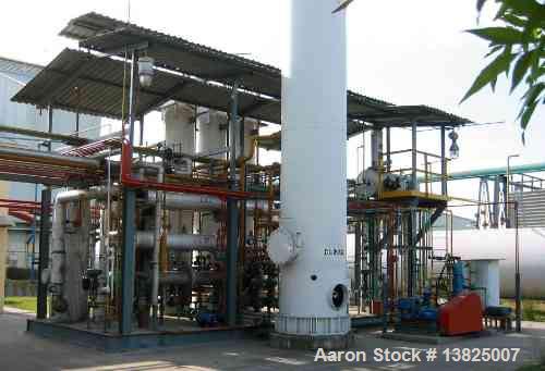 Used Hydrogen Plant.Howe Baker Hydrogen Generating Plant rated at 270 ncmh or 10,000 scfh. Type SAS III steam methane reforming plant. Waste heat boiler with steam superheater. Pressure swing absorpt...