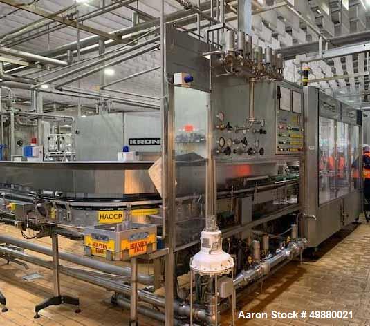 Used- Glass Bottling Filling Line