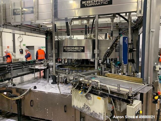Used Glass Bottling Filling Line