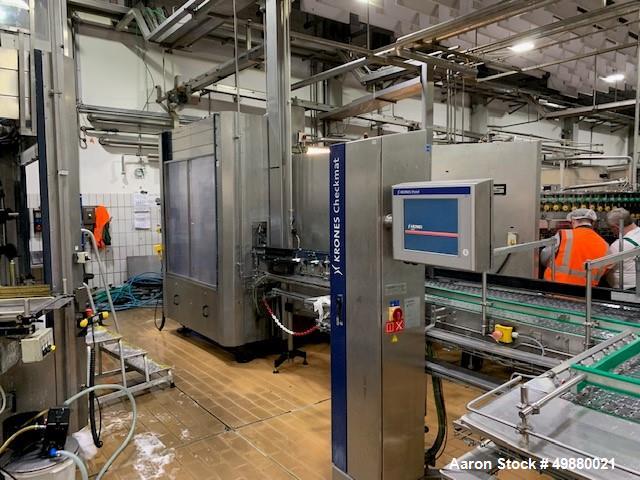 Used Glass Bottling Filling Line