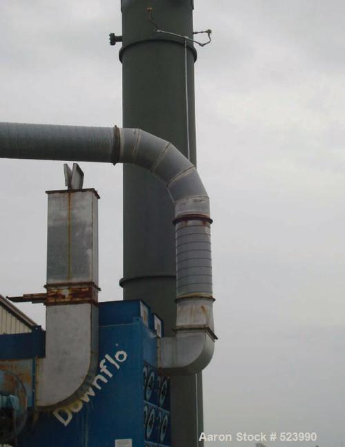 Unused-UNUSED: MRW thermal oxidizer. 4' diameter x 35' overall height, vertical, cylindrical and self-supported combustor, A-36 material firebox welded to AWS standards. Stack is lined with (2) 1" la...