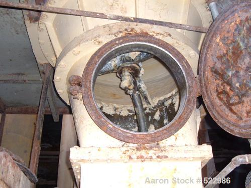 USED: Mazzoni, Weber & Scylender soap production line. Includesstainless steel soap pump; drying unit (2 cyclones, vacuum pump,3 paromatric condenser units for water and vapor from boiler) produces 7...
