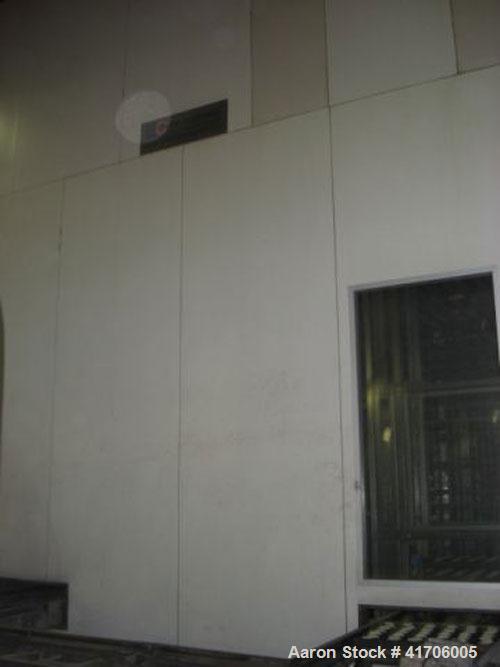 Used Mecatherm Baguette Line, output capacity 24,000 baguettes.Comprised of: (2) Mecatherm 2500 baguette lines dough divider, master roll, partial device for rolls, metal sheets transportation.(1) Cu...
