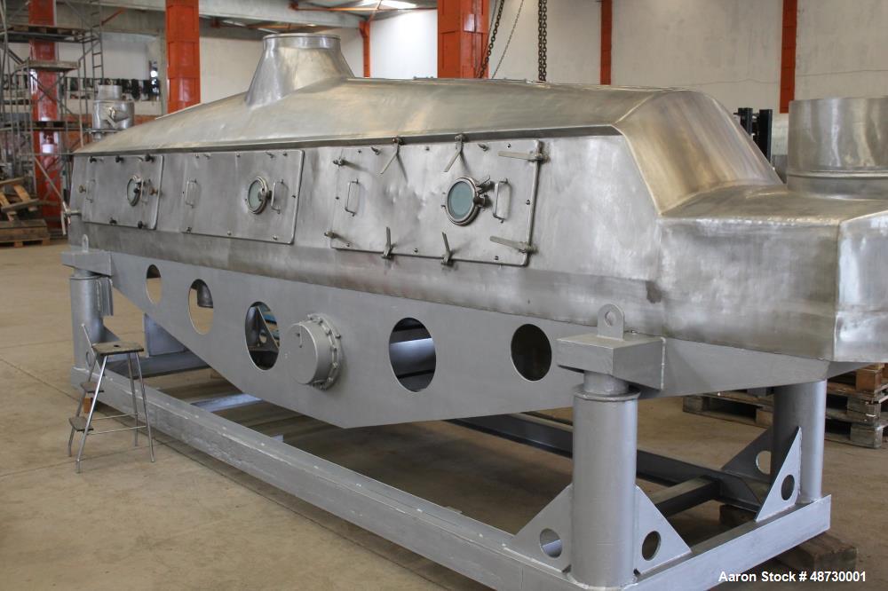 Used Niro Milk Powder Production Facility. Includes: (3) Niro fluid bed dryers. (2) Niro f 60 Atomizers, 45 kW. Feed air ventilator, 55 kW. Exhaust air ventilator, 90 kW. Brunner dehumidifier unit. (...