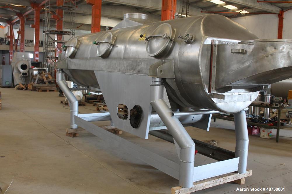 Used- Niro Milk Powder Production Facility. Includes: (3) Niro fluid bed dryers. (2) Niro f 60 Atomizers, 45 kW. Feed air ve...