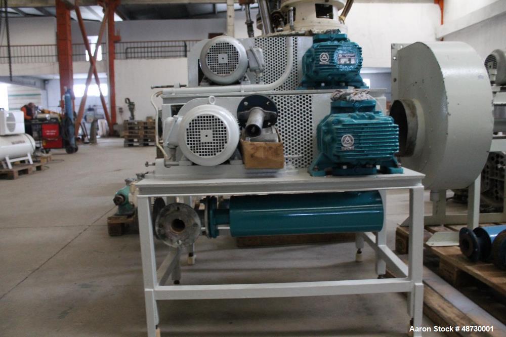 Used Niro Milk Powder Production Facility. Includes: (3) Niro fluid bed dryers. (2) Niro f 60 Atomizers, 45 kW. Feed air ventilator, 55 kW. Exhaust air ventilator, 90 kW. Brunner dehumidifier unit. (...
