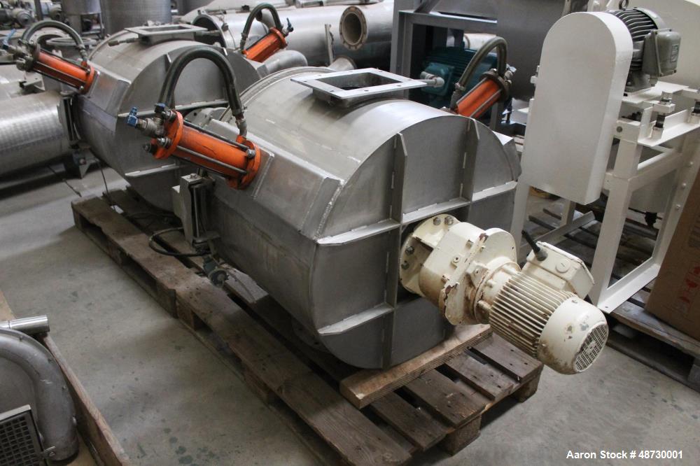 Used Niro Milk Powder Production Facility. Includes: (3) Niro fluid bed dryers. (2) Niro f 60 Atomizers, 45 kW. Feed air ventilator, 55 kW. Exhaust air ventilator, 90 kW. Brunner dehumidifier unit. (...