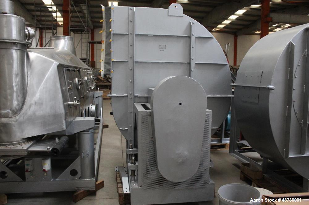 Used Niro Milk Powder Production Facility. Includes: (3) Niro fluid bed dryers. (2) Niro f 60 Atomizers, 45 kW. Feed air ventilator, 55 kW. Exhaust air ventilator, 90 kW. Brunner dehumidifier unit. (...