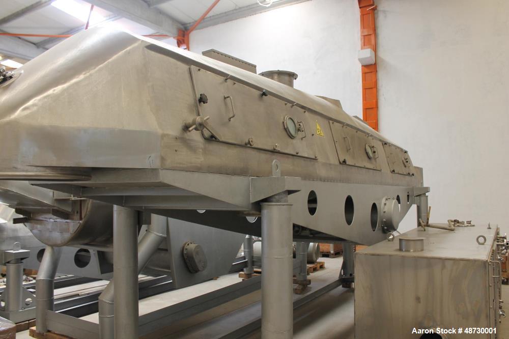 Used Niro Milk Powder Production Facility. Includes: (3) Niro fluid bed dryers. (2) Niro f 60 Atomizers, 45 kW. Feed air ventilator, 55 kW. Exhaust air ventilator, 90 kW. Brunner dehumidifier unit. (...
