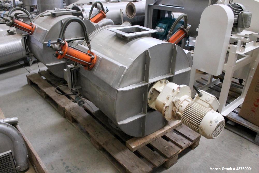 Used- Niro Milk Powder Production Facility. Includes: (3) Niro fluid bed dryers. (2) Niro f 60 Atomizers, 45 kW. Feed air ve...