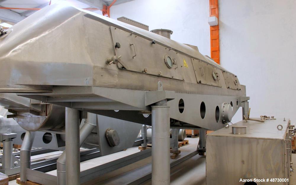 Used Niro Milk Powder Production Facility. Includes: (3) Niro fluid bed dryers. (2) Niro f 60 Atomizers, 45 kW. Feed air ventilator, 55 kW. Exhaust air ventilator, 90 kW. Brunner dehumidifier unit. (...