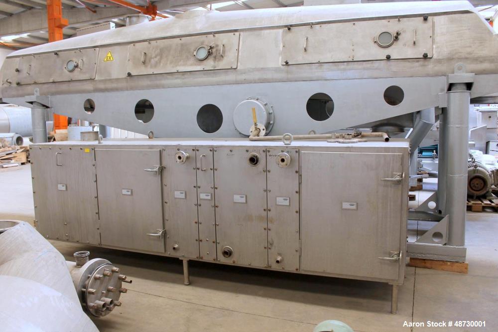 Used Niro Milk Powder Production Facility. Includes: (3) Niro fluid bed dryers. (2) Niro f 60 Atomizers, 45 kW. Feed air ventilator, 55 kW. Exhaust air ventilator, 90 kW. Brunner dehumidifier unit. (...