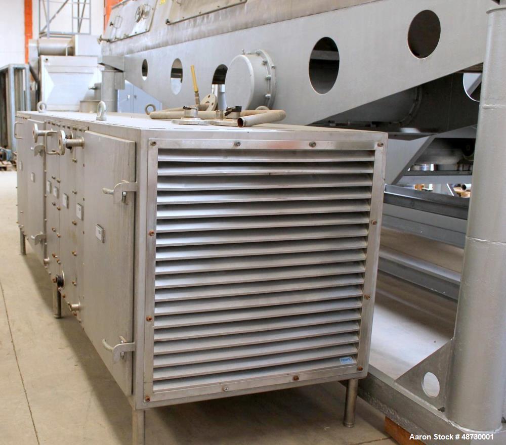 Used Niro Milk Powder Production Facility. Includes: (3) Niro fluid bed dryers. (2) Niro f 60 Atomizers, 45 kW. Feed air ventilator, 55 kW. Exhaust air ventilator, 90 kW. Brunner dehumidifier unit. (...