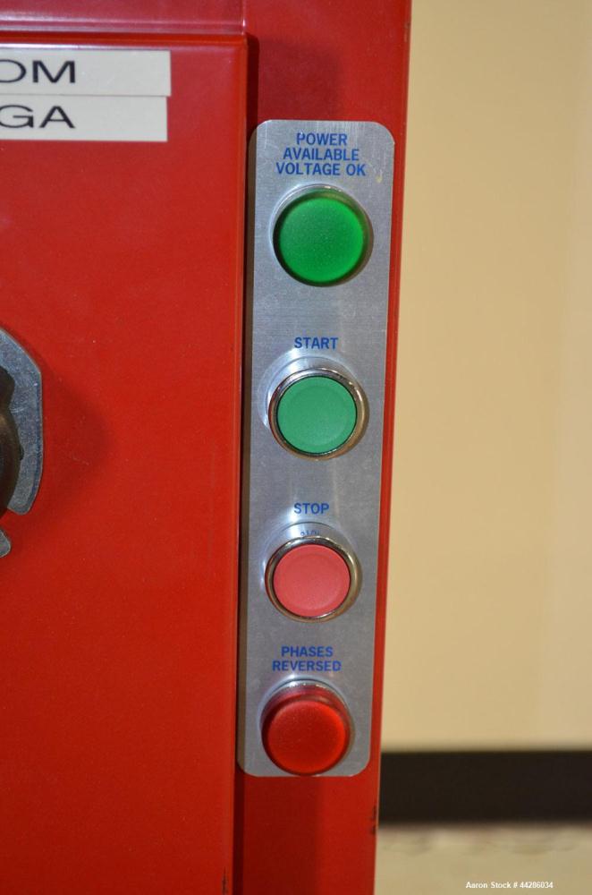 Used Ansul Foam Fire Suppression System Consisting Of: (1) Joslyn Clark Ansul Wall Mounted Fire Suppression System Foam Pump Controller, Model C6A1244F11, serial#240016. Maximum Water Pressure 300 ps...