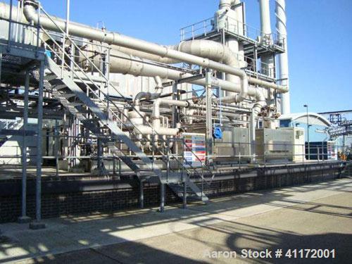 Used Durr Type Ecopure RTO Thermal Oxidization Unit. Flow rate approximately 5800 to 15000 m3/hour. Burner capacity 526 kw with combustion chamber temperature of 920 deg C, inlet temperature of 20 de...