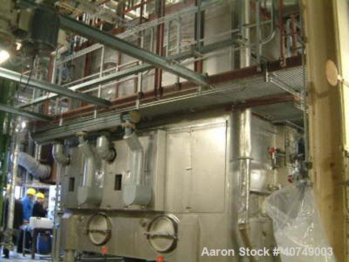 Used Complete PVC / VCM / EDC Plant. 180,000 ton/year PVC; 160,000 ton/year VCM; 140,000 ton/year EDC (oxy-chlorination); suspension polymerization; three (3) process trains 60 kt each. New EDC crack...