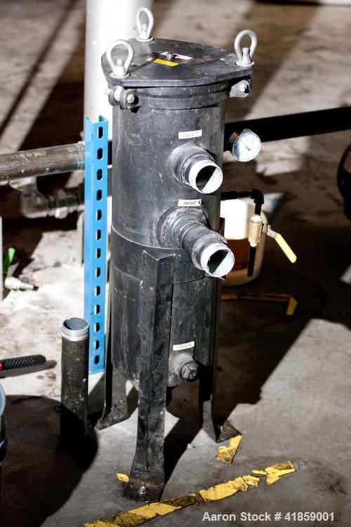 Used Biodiesel Plant, 6,000 gallons per week capacity, includes the following: (4) 9500 gallon poly vertical tanks; 2,000 gallon poly vertical tank; 400 gallon cone bottom tank with stand; 120 gallon...