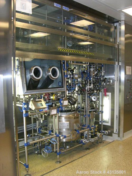 Used Pharmaceutical Kilo Production Facility consisting of:  Reactor Trains (3 OFF) - Used QVF Dedietrich approximately 80 liter capacity reactor trains which include Dedietrich 80 liter glass lined ...