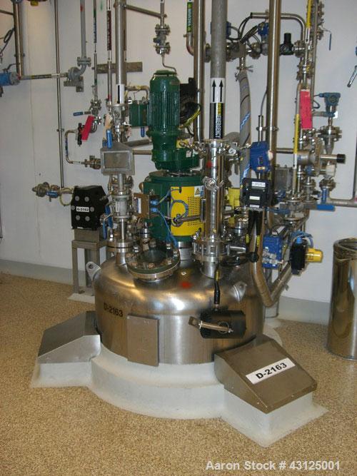 Used Pharmaceutical Kilo Production Facility consisting of:  Reactor Trains (3 OFF) - Used QVF Dedietrich approximately 80 liter capacity reactor trains which include Dedietrich 80 liter glass lined ...