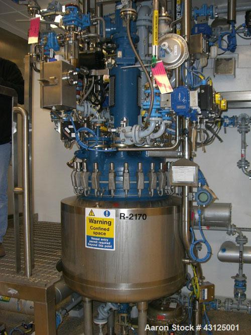 Used Pharmaceutical Kilo Production Facility consisting of:  Reactor Trains (3 OFF) - Used QVF Dedietrich approximately 80 liter capacity reactor trains which include Dedietrich 80 liter glass lined ...
