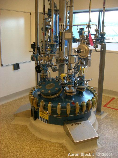 Used Pharmaceutical Kilo Production Facility consisting of:  Reactor Trains (3 OFF) - Used QVF Dedietrich approximately 80 liter capacity reactor trains which include Dedietrich 80 liter glass lined ...