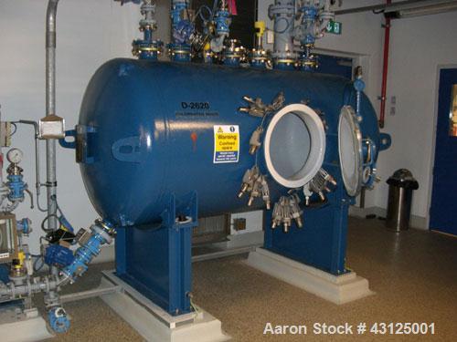 Used Pharmaceutical Kilo Production Facility consisting of:  Reactor Trains (3 OFF) - Used QVF Dedietrich approximately 80 liter capacity reactor trains which include Dedietrich 80 liter glass lined ...