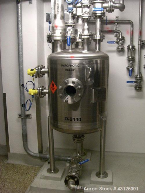 Used Pharmaceutical Kilo Production Facility consisting of:  Reactor Trains (3 OFF) - Used QVF Dedietrich approximately 80 liter capacity reactor trains which include Dedietrich 80 liter glass lined ...