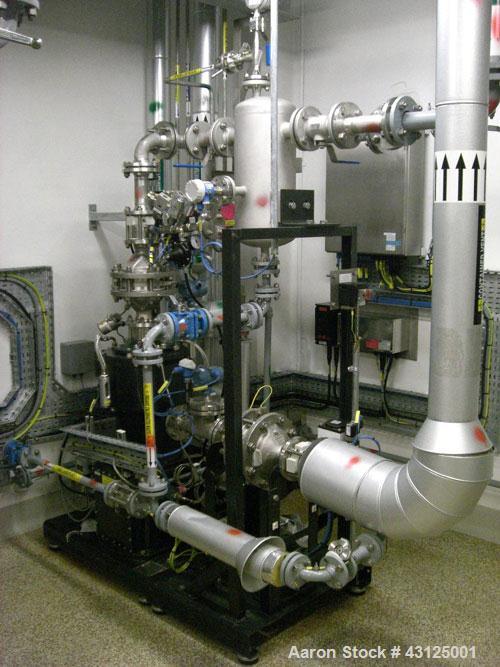 Used Pharmaceutical Kilo Production Facility consisting of:  Reactor Trains (3 OFF) - Used QVF Dedietrich approximately 80 liter capacity reactor trains which include Dedietrich 80 liter glass lined ...