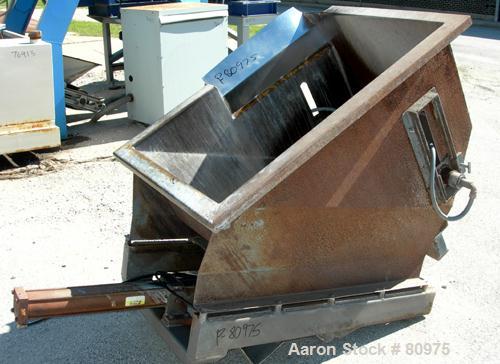 Used Potato Preparation Line Consisting Of: (1) Odenberg approximately 450 liter carbon steel stem peeler, model 450, rated 350 psi at 422 degrees F. Includes (1) top mounted drop down loader with a ...