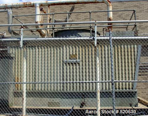 USED: Phillips-Croftshaw solvent recovery system. Rated 10,000 cfm stream of contaminated air and recover 500 lbs/hour of solvents. (3) Absorbers, (1) cooling tower, (1) 26' distillation column and (...