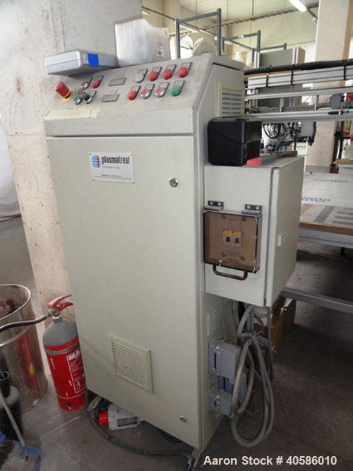 Used Plasmatreat Pre-Treatment and Cleaning Unit, Model FG1002.  Designed to pre-treat and clean any metal, aluminum, plastic or glass surface free from grease, dust and other unwanted materials, and...