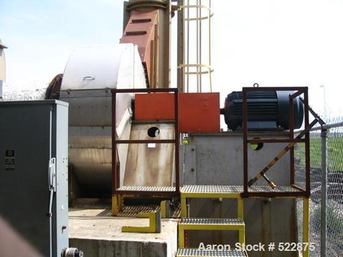 USED: Procedair Industries V.O.C. ReTOX thermal oxidizer, modelTC-12000. 10,000 scfm (maximum of 12,000 scfm). (3) Recovery chambers,used for non-halogenated hydrocarbons, contaminant rate of 95#/hou...