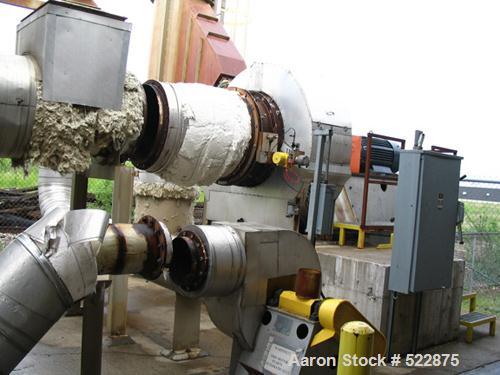 USED: Procedair Industries V.O.C. ReTOX thermal oxidizer, modelTC-12000. 10,000 scfm (maximum of 12,000 scfm). (3) Recovery chambers,used for non-halogenated hydrocarbons, contaminant rate of 95#/hou...