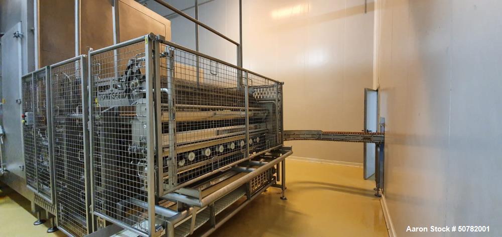 Used Townsend Stork Food Systems QX Cooked Smoked Co-Extrusion Sausage Line