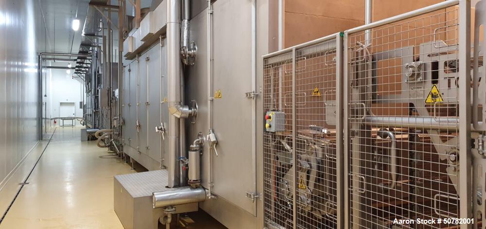 Used Townsend Stork Food Systems QX Cooked Smoked Co-Extrusion Sausage Line