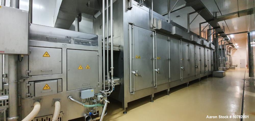 Used Townsend Stork Food Systems QX Cooked Smoked Co-Extrusion Sausage Line