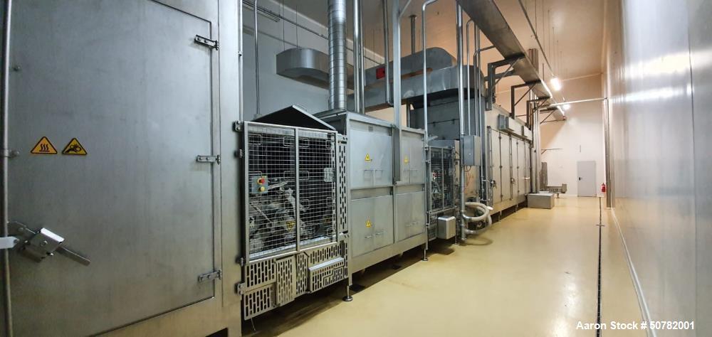 Used Townsend Stork Food Systems QX Cooked Smoked Co-Extrusion Sausage Line
