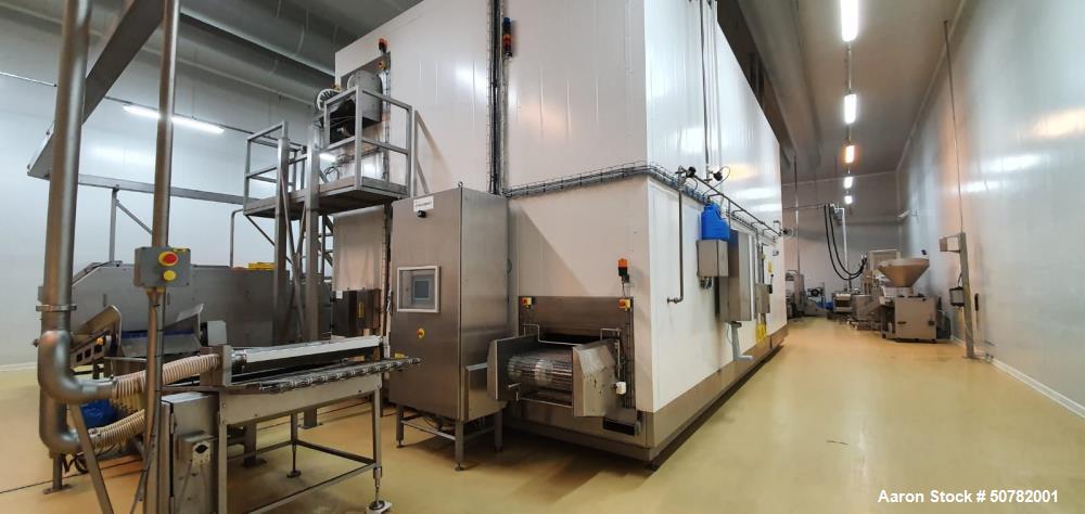 Used Townsend Stork Food Systems QX Cooked Smoked Co-Extrusion Sausage Line