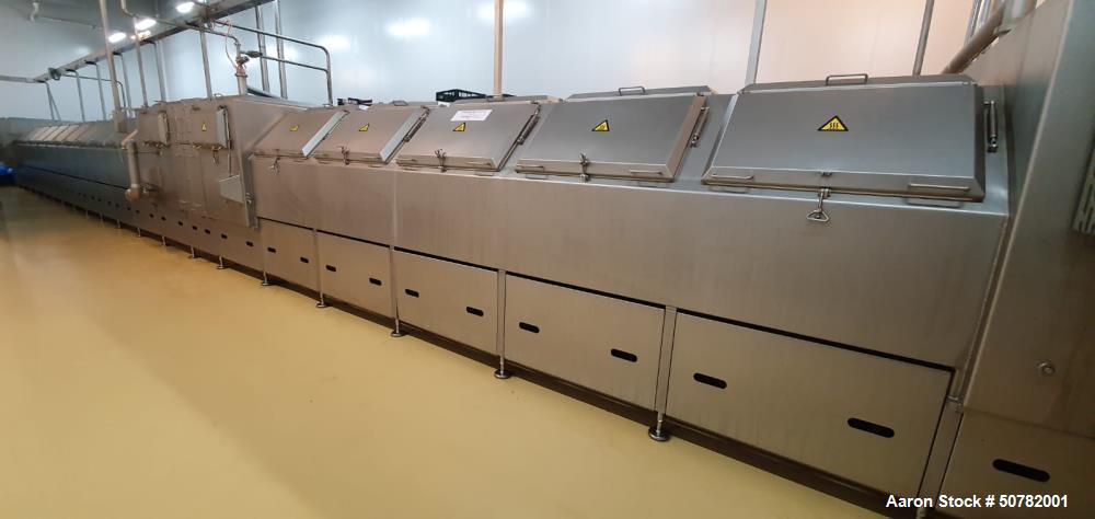 Used Townsend Stork Food Systems QX Cooked Smoked Co-Extrusion Sausage Line