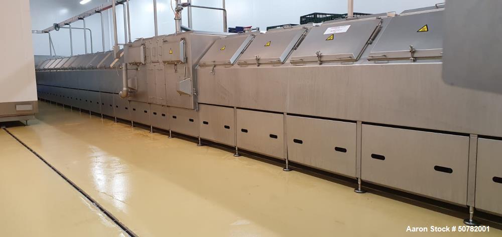 Used Townsend Stork Food Systems QX Cooked Smoked Co-Extrusion Sausage Line
