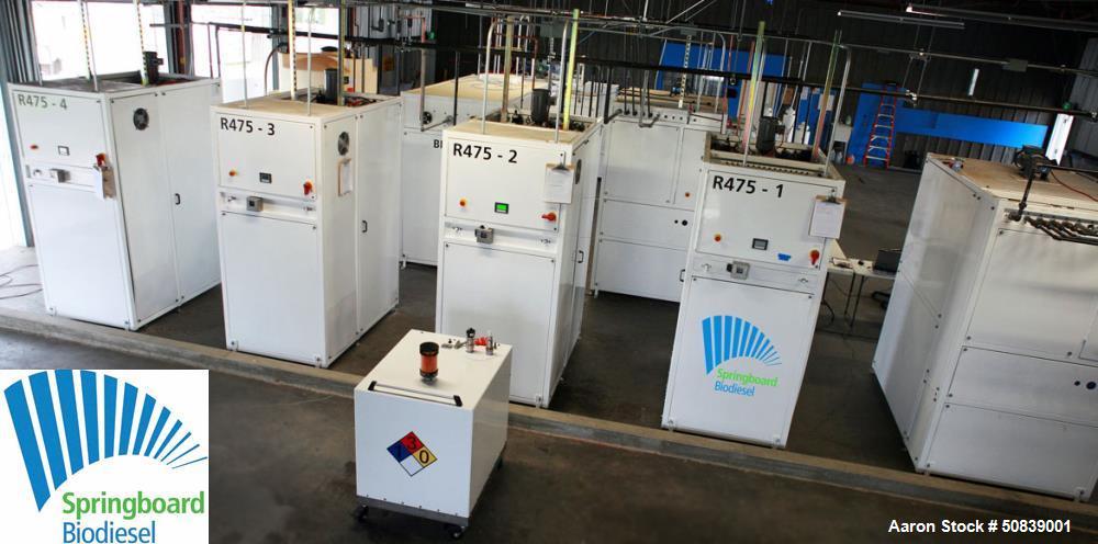 Used Automated Biodiesel Reactor; Model R475