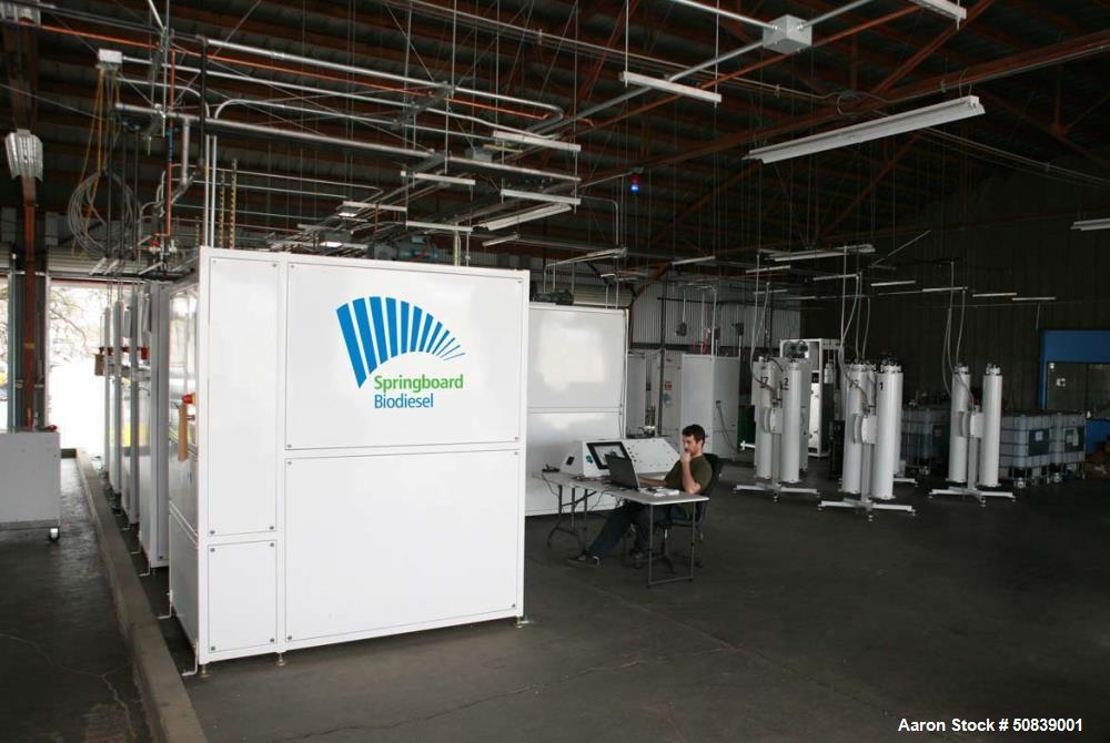 Used Automated Biodiesel Reactor; Model R475