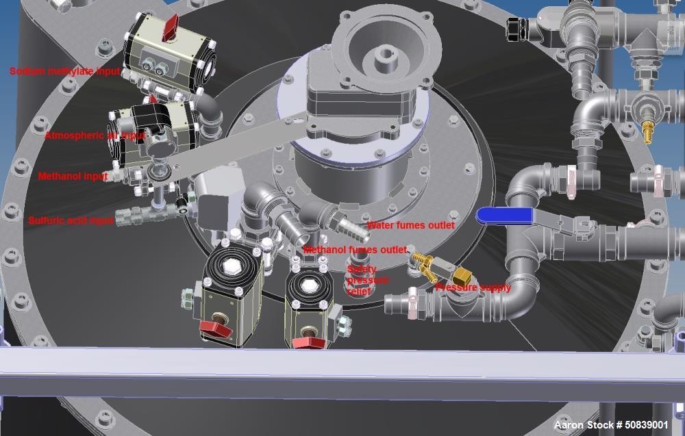 Used Automated Biodiesel Reactor; Model R475