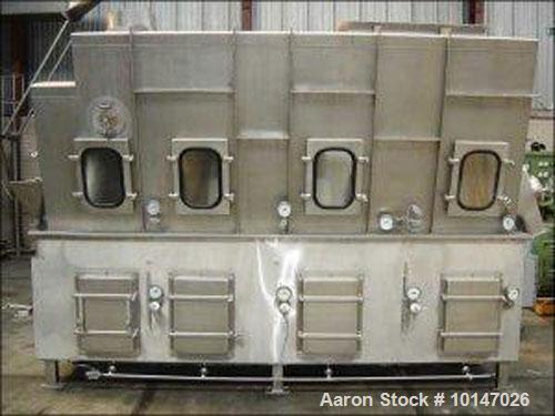Used-Schugi Process Engineers Mixer/Agglomerator System with a capacity of 29,040 - 53,760 lbs/hr (13.200 m3/hr and 15.800 m...