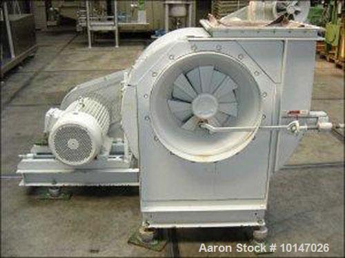 Used-Schugi Process Engineers Mixer/Agglomerator System with a capacity of 29,040 - 53,760 lbs/hr (13.200 m3/hr and 15.800 m...